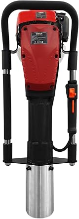 T-Mech 37.7cc Petrol Post Driver Ram 4-Stroke Fence Picket Jack Hammer w/ Case view 3