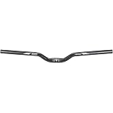 25.4 Bike Handlebar - 30mm Riser Handlebar - 620mm Aluminium Alloy Mountain Bike Bicycle Handlebars (25.4-30mm Rise)