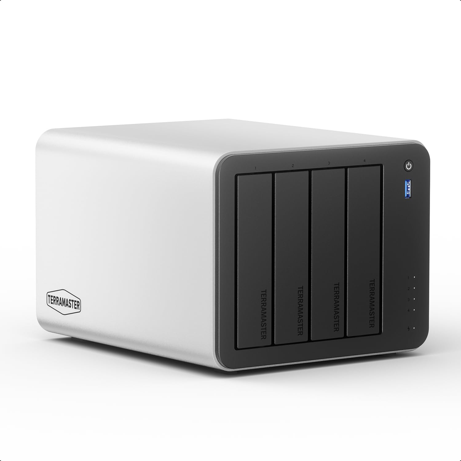 TERRAMASTER F4-425 Pro 4 Bay NAS Media Server(Diskless)