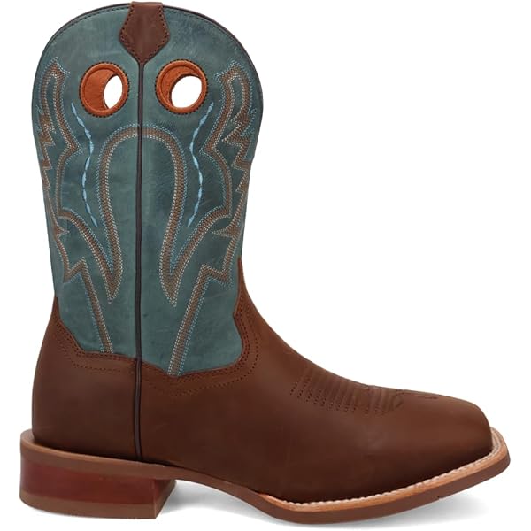 NEW DOUBLE-H BOOTS men\'s rockdale boots - medium in dark brown Amazon.com | DOUBLE-H Men main image 2