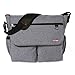 Skip Hop Dash Signature Messenger Diaper Bag, Heather Grey