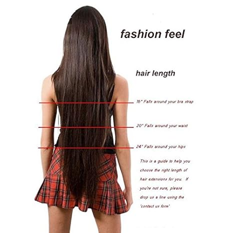 Artifice 5 Clips Straight Hair Extension High Temprature
