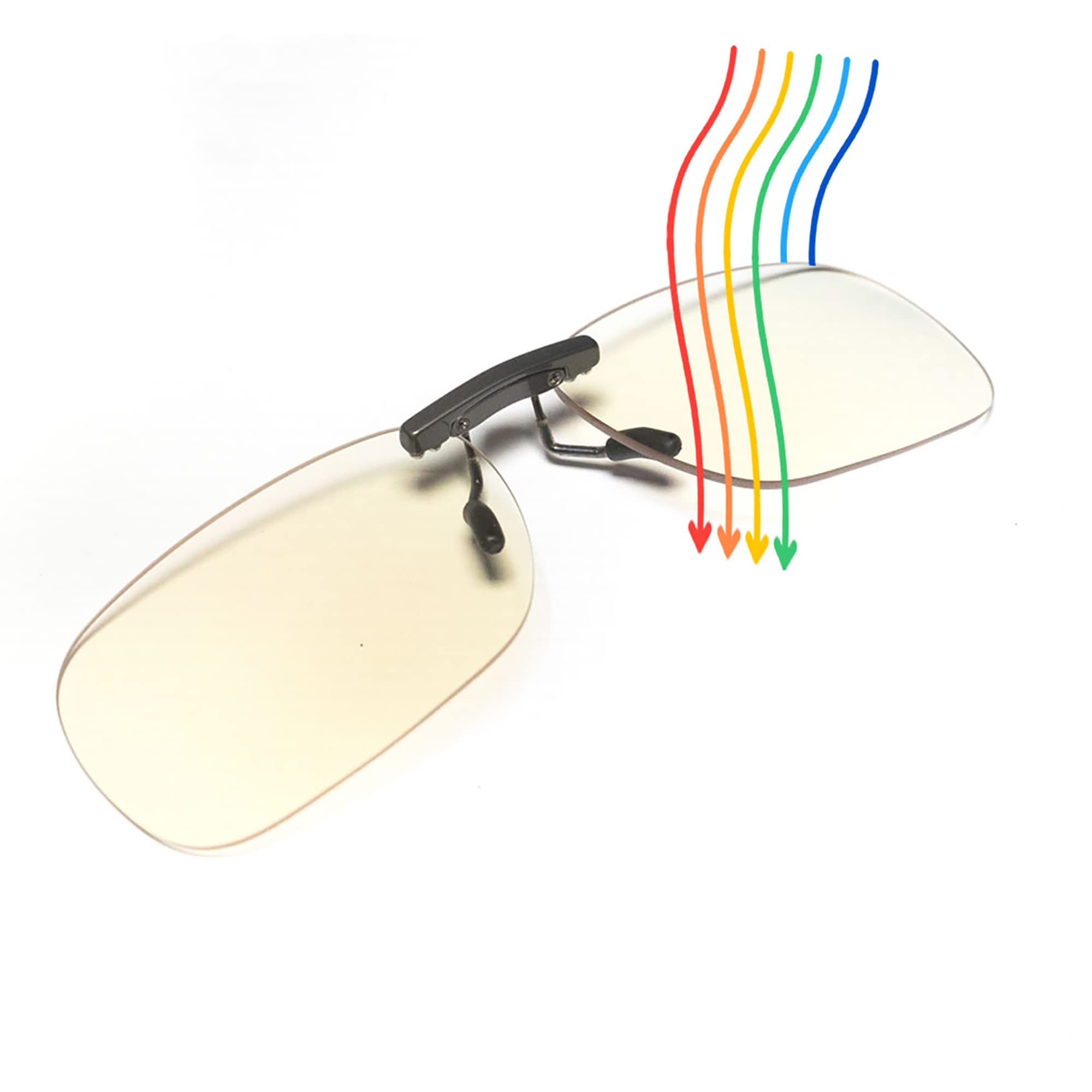 Ocushield Anti Blue Light Glasses- Blue Light Blocking Glasses Men Women Teens Kids - Various Styles and Colours (Clip On, Clear)