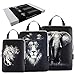 Compression Cubes for Travel, Luggage Packing Organizers, 3 Piece Set with Gift Box