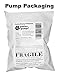PonicsPumps by ZAHGO PP80006: 800 GPH Submersible Pump with 6' Cord - 60W… for Hydroponics, Aquaponics, Fountains, Ponds, Statuary, Aquariums, Waterfalls & more.
