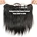 Pizazz Brazilian Straight Hair 3 Bundles With Closure 9A Unprocessed Virgin Human Hair Bundles with Free Part Closure (18 20 22+16)