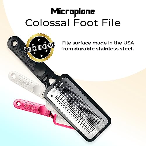 Microplane Colossal Foot File Scraper The Original Stainless Steel
