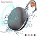 HiFi Soundnova N1 - Portable 6W Bass Bluetooth Speaker with Travel Case, Waterproof IPX4, Louder 3D Sound, 15H Playtime, Perfect Mini Wireless Speaker for iPhone iPad Phone Tablet Shower Party, Grey