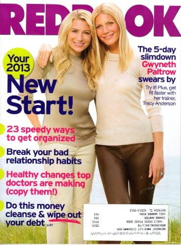 Redbook Magazine (January, 2013) Gwyneth Paltrow Cover