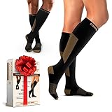Compression Socks for Men & Women - Knee-High - Copper Support & Recovery - Athletic Fit – Pair
