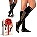 Compression Socks for Men & Women - Knee-High - Copper Support & Recovery - Athletic Fit – Pair