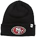 NFL San Francisco 49ers '47 Raised Cuff Knit Hat, Black, One Size