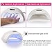 48W LED UV Nail Lamp, Lightimetunnel Gel Nail Polish Dryer Curing Light Kit with Time Display for Nail Art Accessories