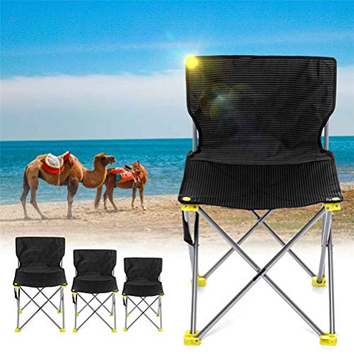 Hbao Outdoor Lightweight Folding Camping Angelstuhl Sitz Tragbare Strandgarten Garten Outdoor Freizeit Picknick Strand… – Bild 4
