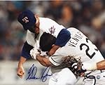 Nolan Ryan vs Ventura reprint 8x10 Photo Texas Rangers - Mint Condition