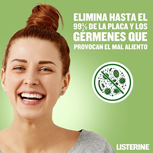 Listerine naturals - enxaguante bucal, proteção gengival, sabor suave, 500 ml