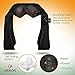 Gideon™ Portable Shiatsu Massager for Back, Neck, Shoulder and Feet with Therapeutic Heat/Multi-Directional Massage, Relax, Sooth and Relieve Neck, Shoulder, Back and foot Pain