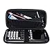 Zaracle for Graphing Calculator Texas Instruments TI-84 / Plus CE Hard EVA Carry Case Handheld Storage Case Travel Bag Protective Pouch Box (Gray)