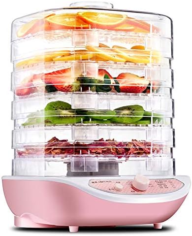 ZHU Food Dehydrator Fruit Vegetable Herb Meat Drying Machine Snacks Dryer with 5 trays 220V