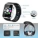 ELCBEST SIM Smart Watch Phone With TF Card Bluetooth Sweatproof Wrist Watch Support Touch Screen//Handsfree Call/Notification Push /Facebook/Twitter/Internet for Android Limited Functions for iPhone