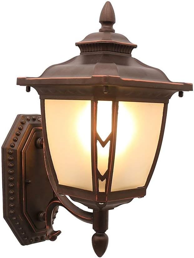 NSHUN Außenwandleuchte für den Außenbereich Bronze-Wandleuchte für