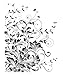 Hero Arts CG509 Cling Stamps, Leafy Vines