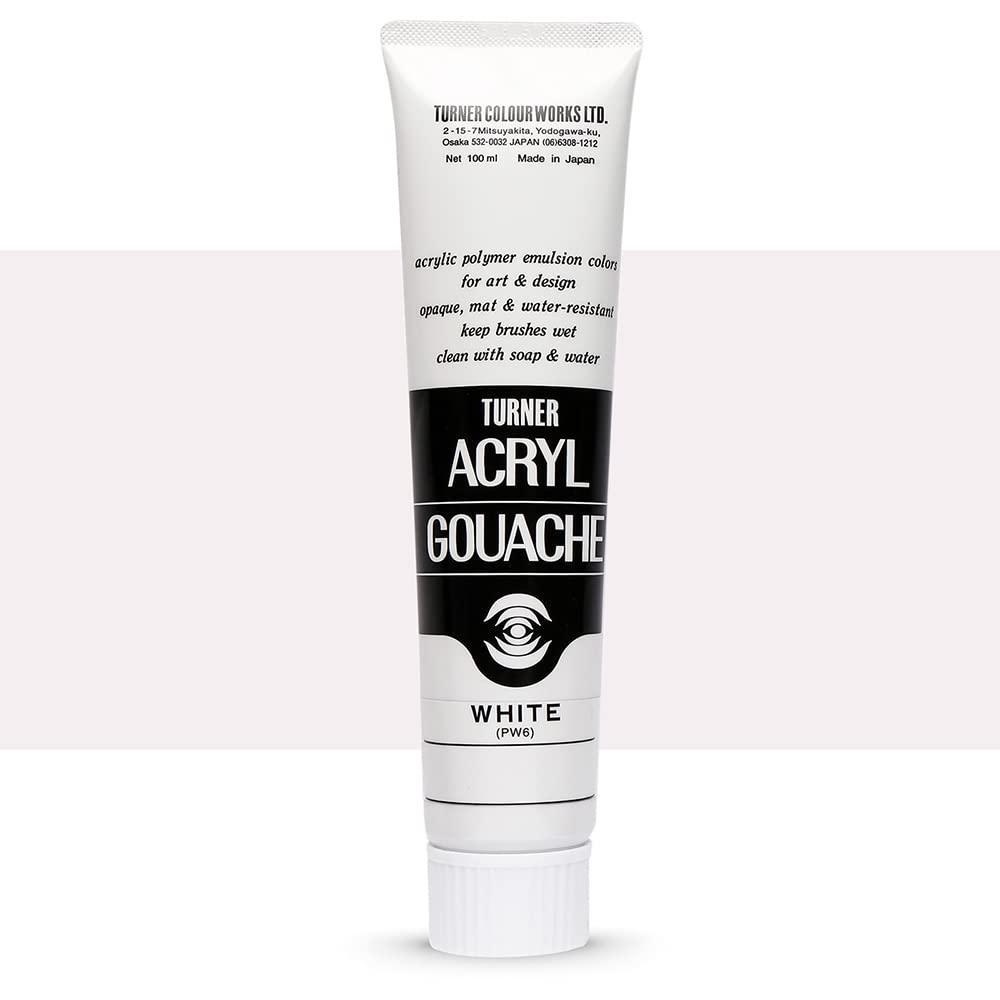 ターナー色彩(Turner Color) アクリルガッシュ ホワイト AG100001 100ml商品画像