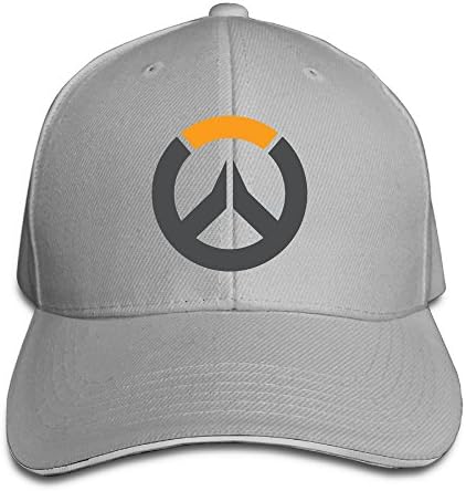 NUBIA Game OW Logo Outdoor Hat Adjustable Hat Ash