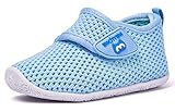 BMCiTYBM Baby Sneakers Girl Boy Tennis Shoes First Walker Shoes 12-18 Months Blue
