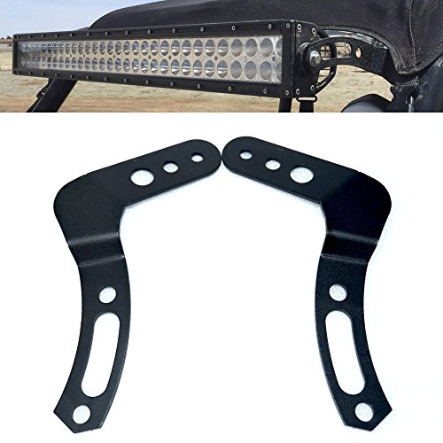 TURBOSII 30" 32" LED Light Bar Roll Cage Mount Brackets for 201316