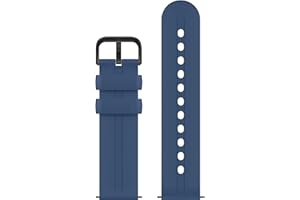 Gabb Watch Style Band - Kids Watch Band Replacement, Flexible, Waterproof Soft Silicone for All Watches, Easily Adjustable, Sweatproof and High-Performance Silicone (Midnight Blue)