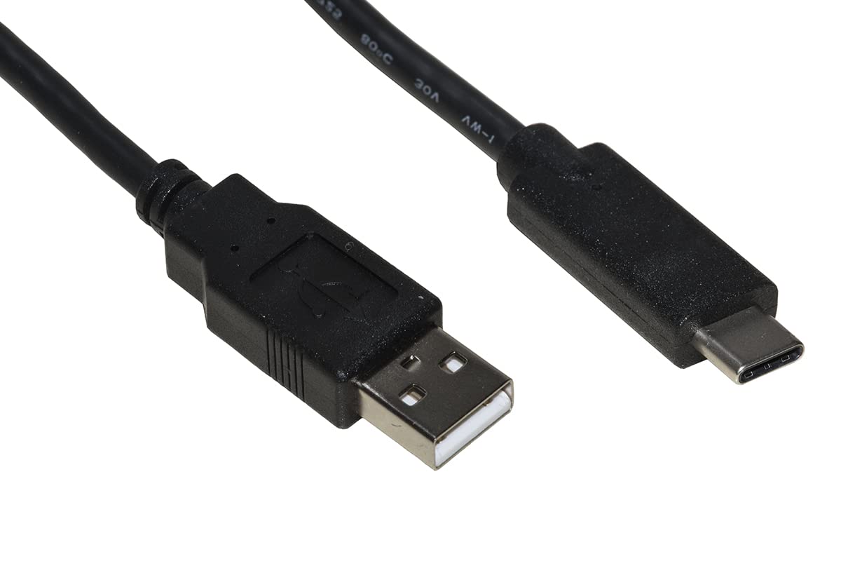 LINK LKC2003H USB Cable 2.0" A Male Usbc, Black, 0.3 m
