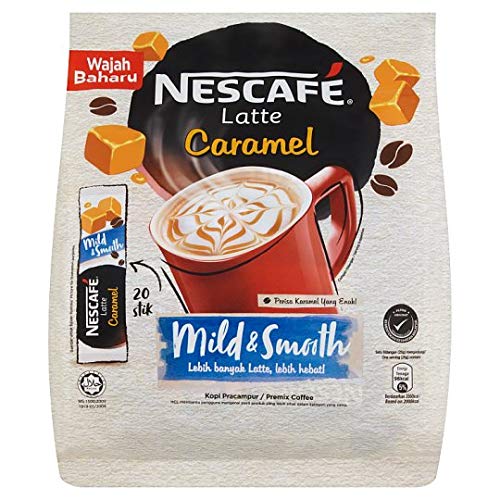 Buy 4 Pack New Packaging Nescafé Instant Coffee Latte Caramel Imported