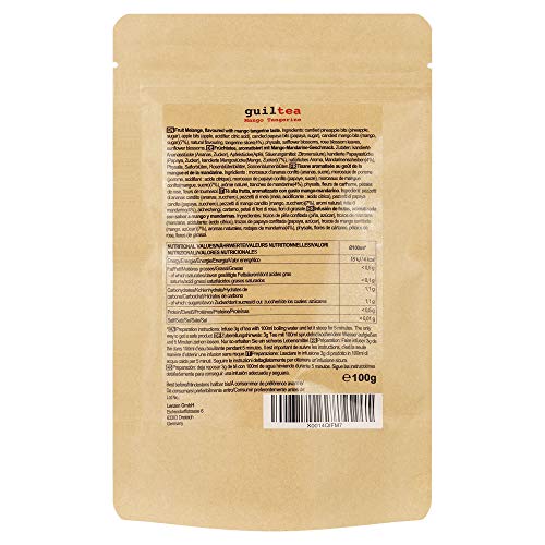 guiltea 100g Früchtetee mit Mango-Mandarine-Geschmack I Loser Tee – Bild 5