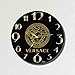 Art time production Versace 11’’ Handmade Wall Clock - Get Unique décor for Home or Office – Best Gift Ideas for Kids, Friends, Parents and Your Soul Mates