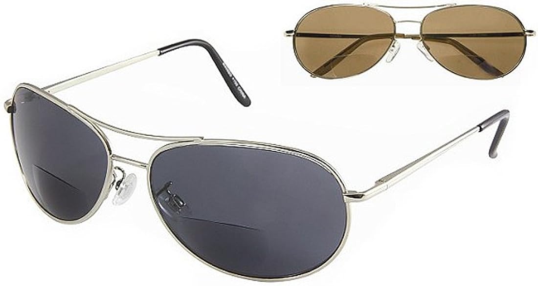 AVIATOR BIFOCAL SUNGLASSES Amazon.co.uk Clothing