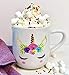 Ceramic Reusable Coffee/Tea Mug: Cute Novelty Unicorn Hot Coffee or Tea Cup - Believe In Magic