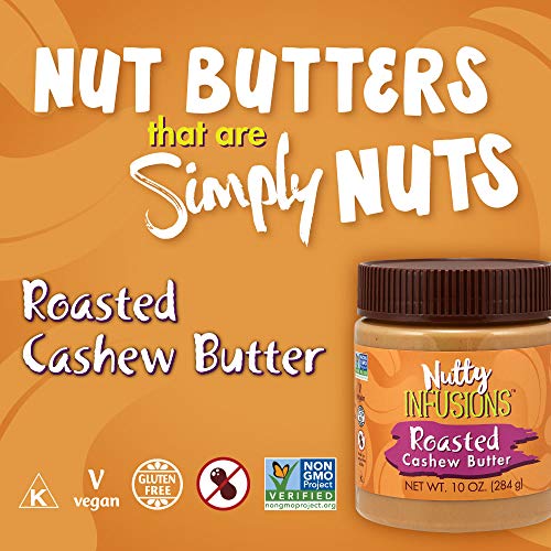 NOW Foods, Nutty Infusions, Roasted Cashew Butter, Creamy, Smooth and