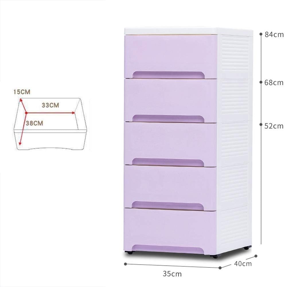 Lc Kwn Storage Cabinet Household Drawer Bathroom Kitchen Rack Gap Storage Narrow Cabinet Plastic Snack Cabinet With Pulley Color Purple Amazon Ca Home Kitchen