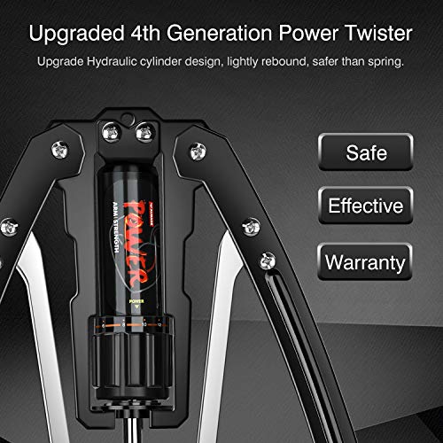 Ulalov-Power-Twister-Arm-Exerciser-Arm-Muscle-Training-Machine-Adjustable-Hydraulic-Pressure-22-440lbs-Power-Twister-Bar-Adjustable-for-Men-and-Women-Home-Fitness-Equipment