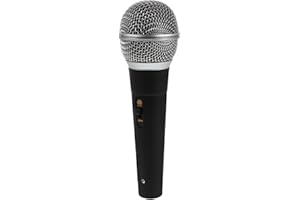 Abaodam Faux microphone en plastique léger avec un look professionnel pour un anniversaire