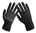 HINDAWI Winter Hat Gloves for Women Knit Snow Ski Outdoor Caps Touch Screen Mittens (Black)