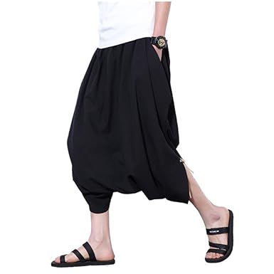 Amazon ベラバント サルエルパンツ メンズ 袴パンツ ワイドパンツ