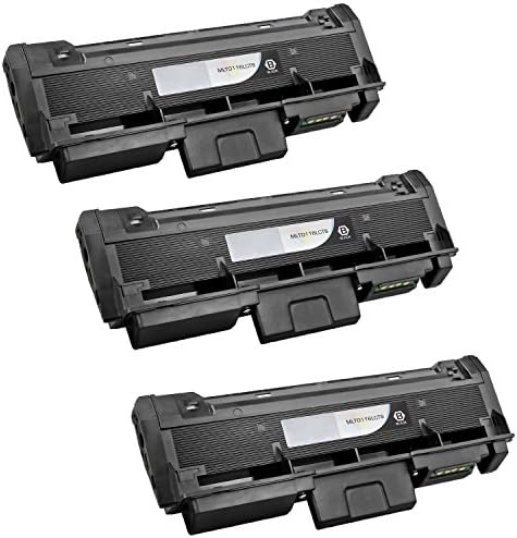 3-Pack Compatible MLT-D116L High Yield Toner For Samsung 116L SL-M2625D, SL-M2825DW, SL-M2875FD, SL-M2875FW