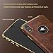 LOHASIC iPhone XR Case, Luxury Premium Leather Thin Slim Fit Soft Grip Hybrid Bumper Full Body Shockproof Protective Cover Cases Compatible with Apple iPhone XR 6.1 inch (2018) (Vintage Brown)