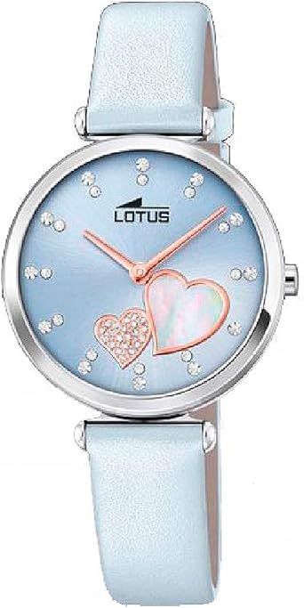 Lotus Reloj Analógico para Mujer de Cuarzo con Correa en ...