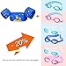 Dark Lightning Baby Floats for Pool,Kids Floaties/Life Jacket from 30 to 50 lbs, Compatible Infant/Baby/Toddler 20-30 pounds boy, Blue, Panda in Mars