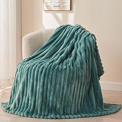 NEWCOSPLAY Super Soft King Blanket Light Teal