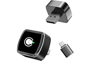 Wireless Carplay Adapter for iPhone, Android Auto Adapter Fast Stable Auto-Connect, Mini USB Design Plug & Play, Aluminum All