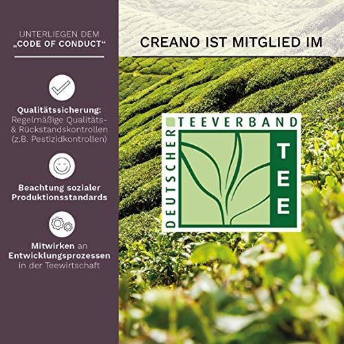 Creano Teeblumen Variation im exklusiven Tassenformat Erblühteelini als Probierset - 8 Teeblüten in 4 verschiedenen Sorten (Schwarzer Tee) – Bild 5